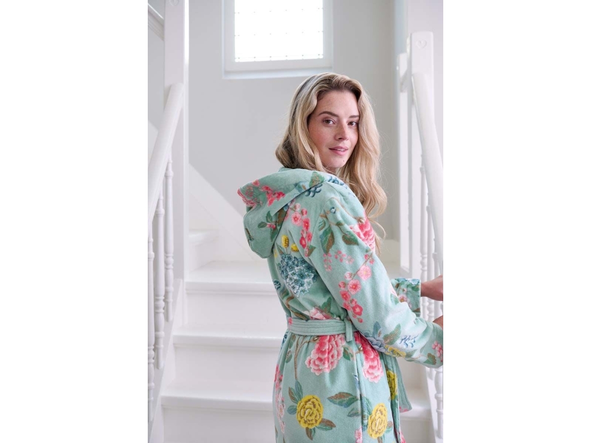 PIP Studio Good Evening Bathrobe Blue XS