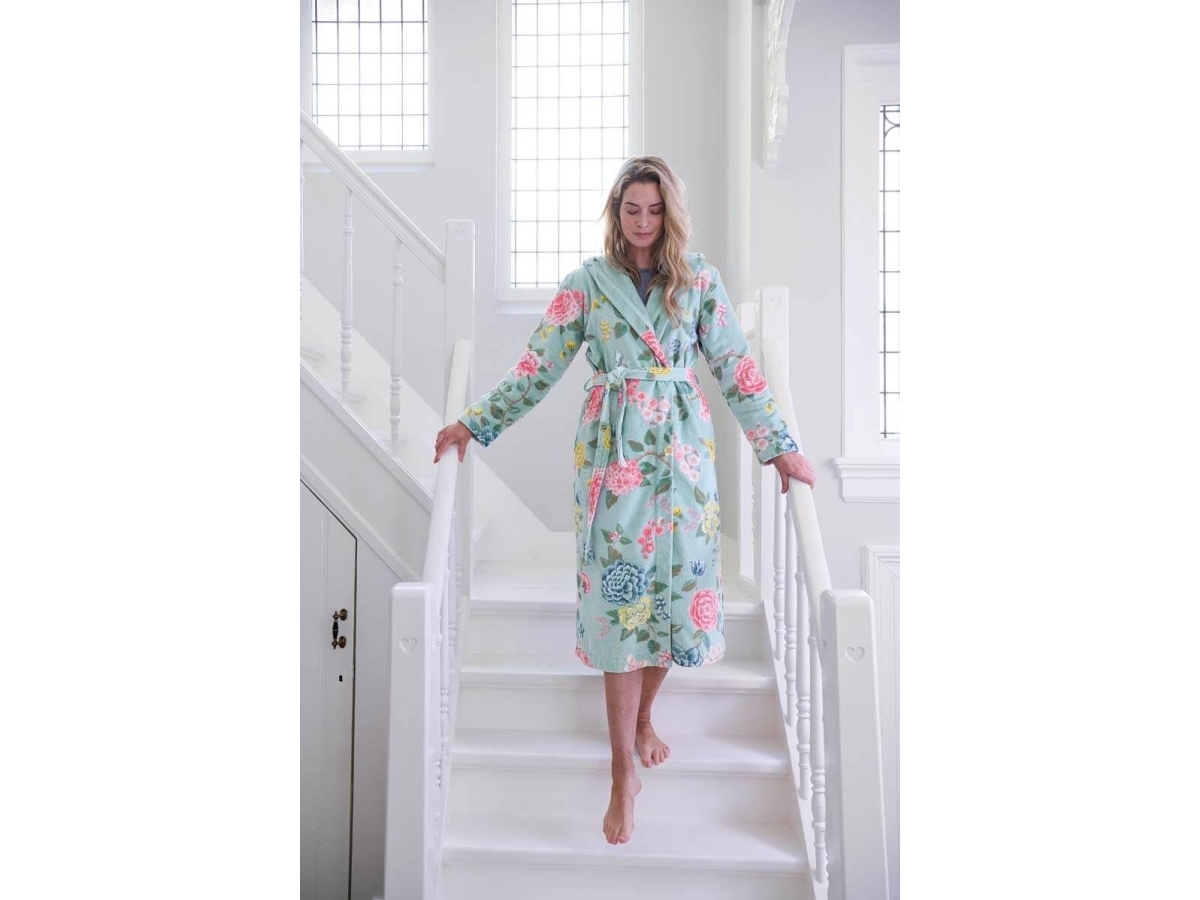 PIP Studio Good Evening Bathrobe Blue S