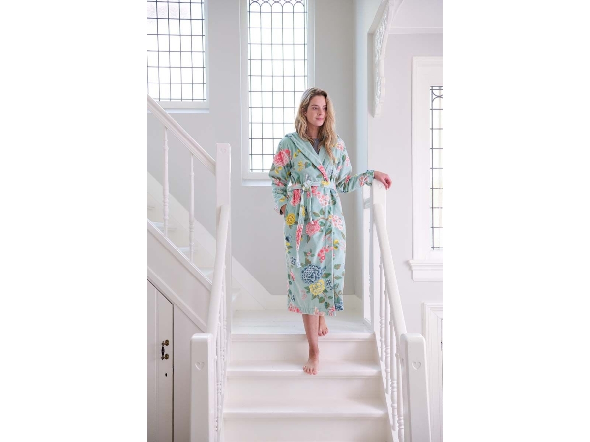 PIP Studio Good Evening Bathrobe Blue S