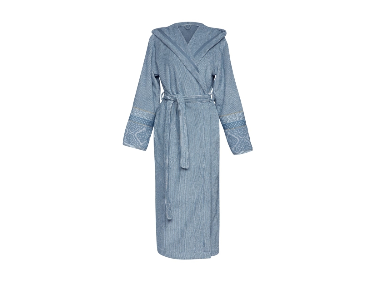Pip Studio Soft Zellige Bathrobe Blue Grey M