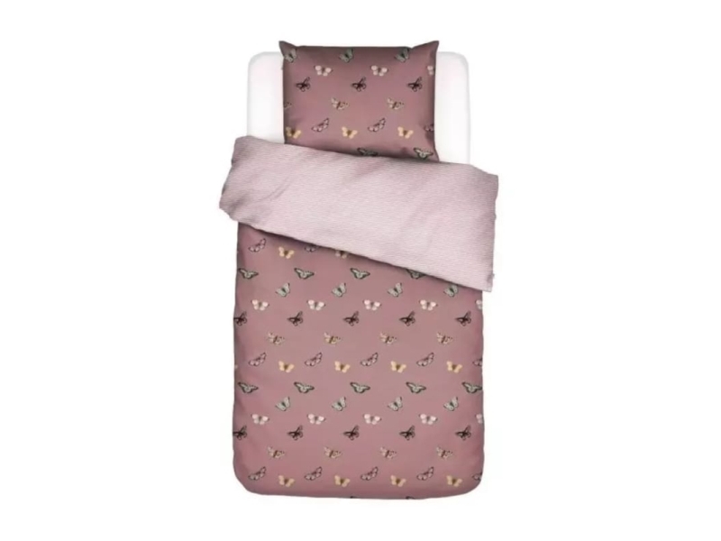 Essenza Covers & Co Essenza Papillon Dusty Pink 100X140