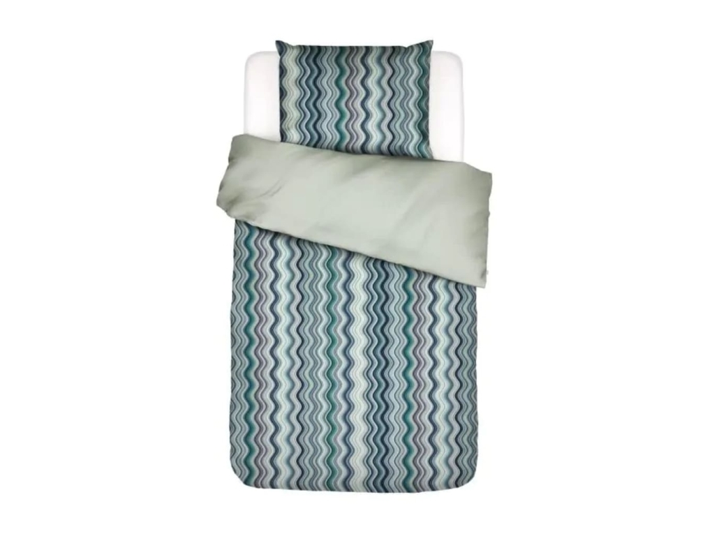 Essenza Sol Duvet cover Comforting green 140x200