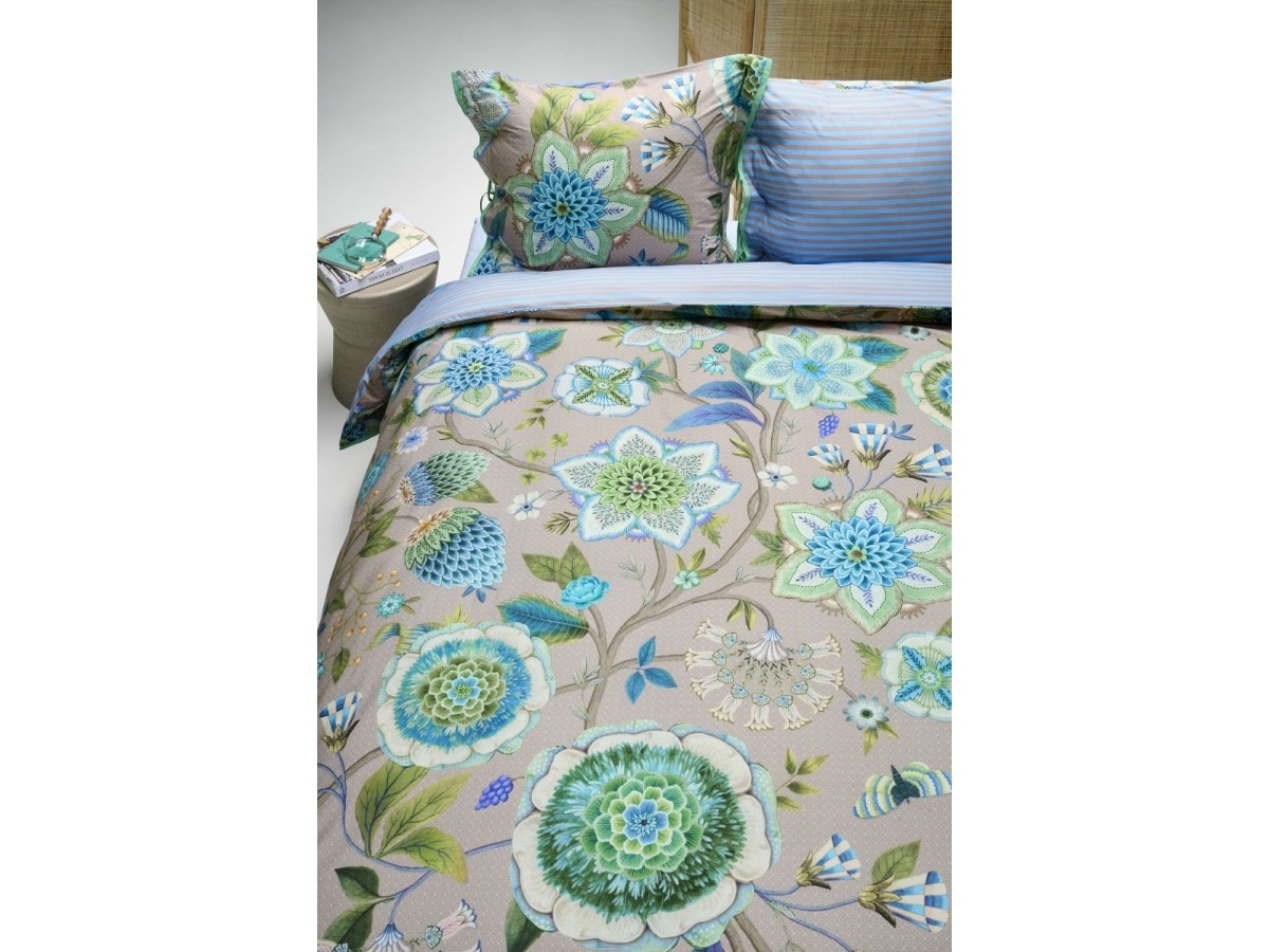 Pip Studio Studio Viva La Vida Blue 140X220/60X63 Cm