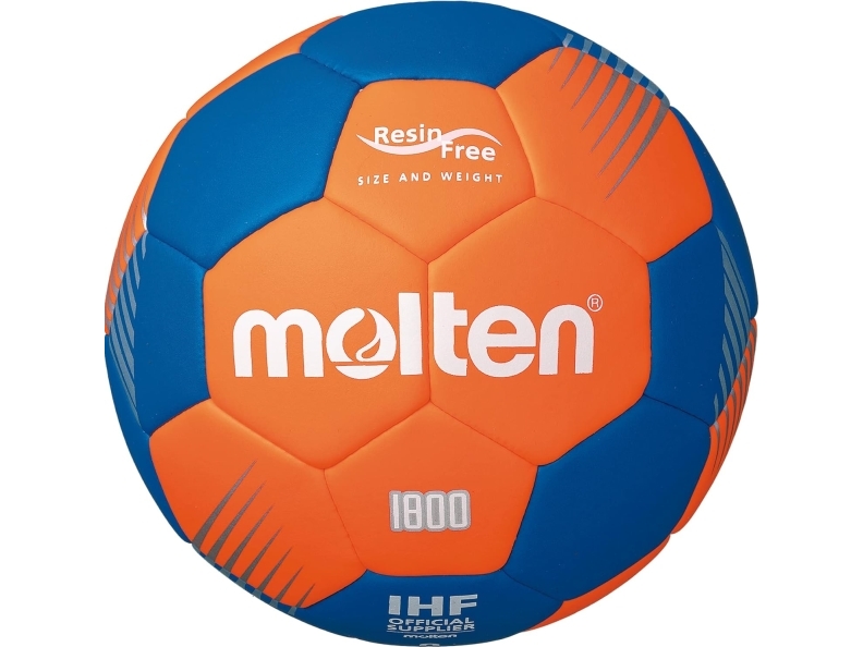 Molten Håndbold 1800 str. 0 orange/blå