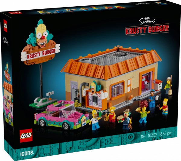 Lego Simpsonai: Krusty Burger 10352 Lego Klocki Piktogramme