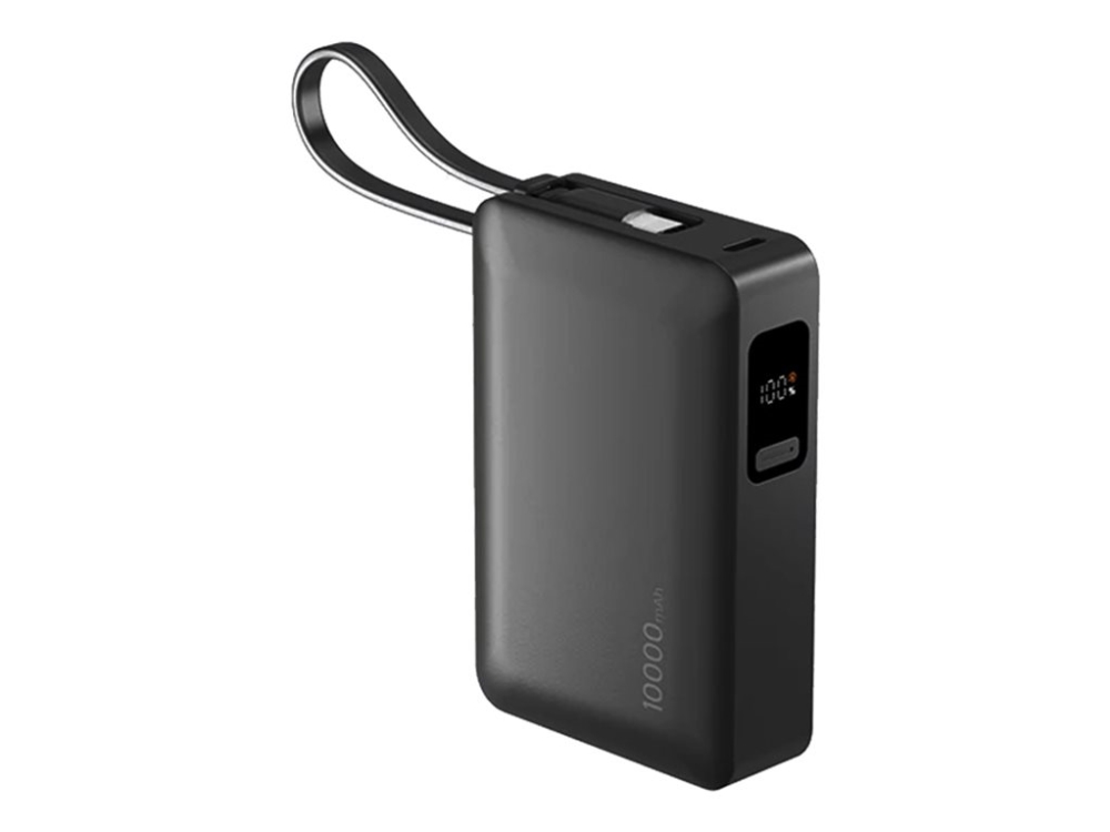 Insmat - Powerbank - 10000 Mah - 30 Watt - Pd, Fast Charge - 3 Output-Stikforbindelser (2 X Usb-C, Usb)