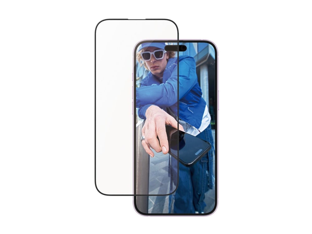 Panzerglass Displayschutz Aluminum Rahmen Iphone 16 Plus | 15 Plus | Ultra-Wide Fit