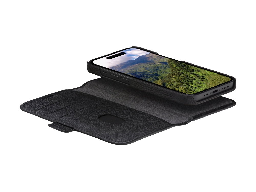 Dbramante1928 New York, Folio, Apple, Iphone 15, Schwarz