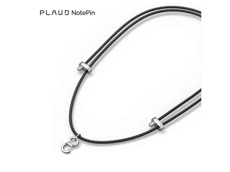 Plaud Notepin Lanyard - Black