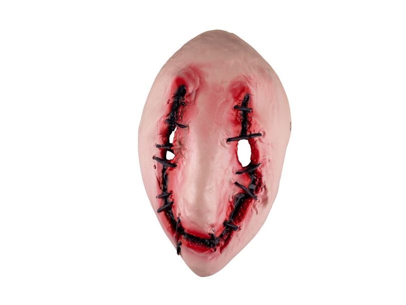 Blutige Maske Mit Nähten