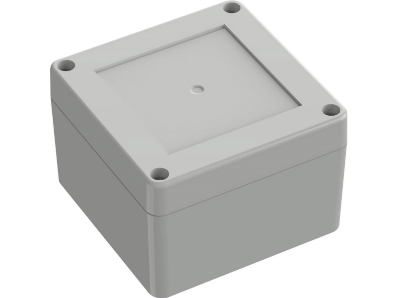 Tru Components 6U0709090906017 Tc-13865064 Industrie-Gehäuse 90 X 90 X 60 Abs Hellgrau 1 Stück