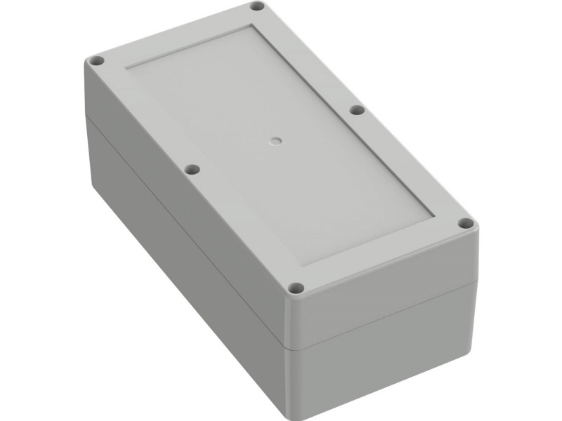 Tru Components 6U07201008119 Tc-13865152 Industriegehäuse 200 X 100 X 75 Polycarbonat Hellgrau 1 St