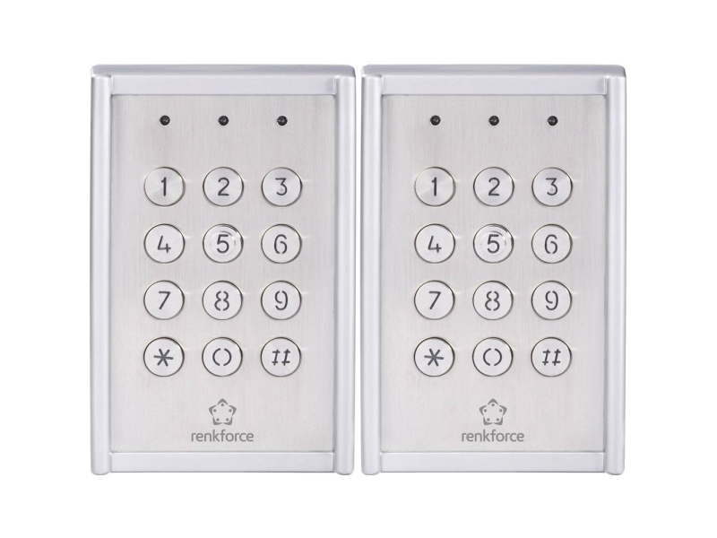 Renkforce RF-3422560 Kodelås Overflademonteret IP65 med belyst tastatur | Huset - Säkerhet & Larm - Åtkomstkontrollsystem | GameStuff