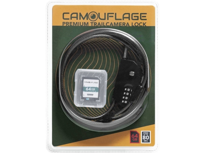 Camouflage 12121208 Kabellås