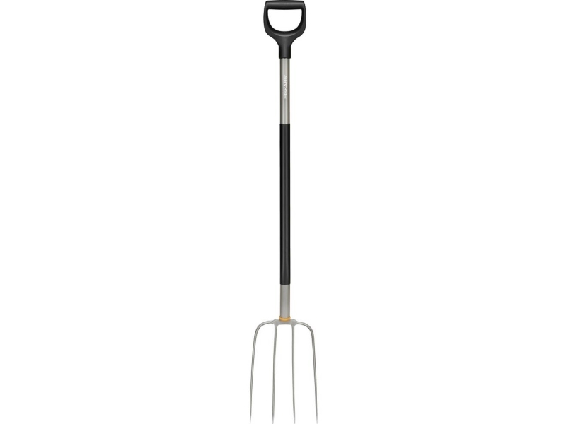 Fiskars Ergonomic komposthacka/skärare (spadeblad) – för ogräs och rötter | Trädgården - Trädgårdsredskap - Trädgårdsgaffel | GameStuff