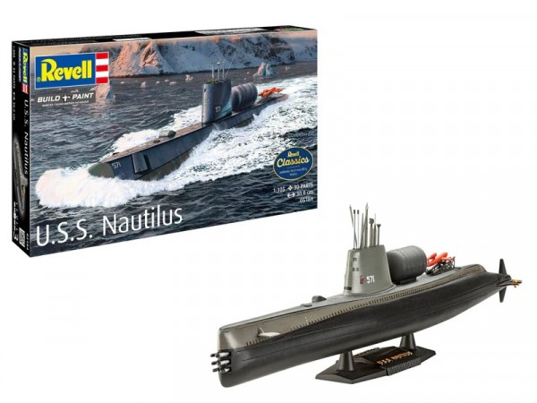 U.S.S. Nautilus 1:300 | Hobby - Modellbygge - Övriga | GameStuff