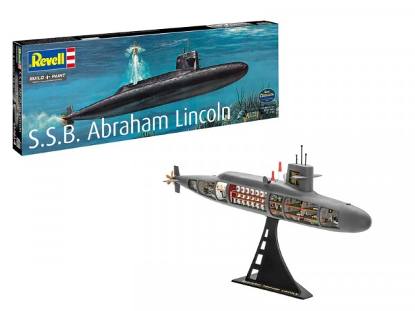 Revell - S.s.b. Abraham Lincoln Med Interior - 1:253 - 05185