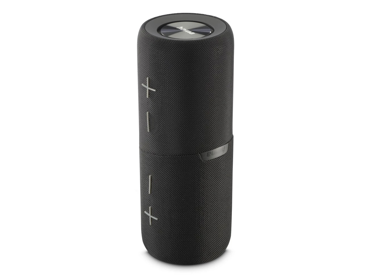 Hama Twin 4.0, 30 W, 1%, Kabellos, 10 M, Tragbarer Stereo-Lautsprecher, Schwarz