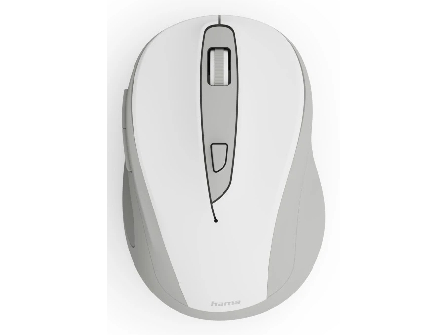 Hama Wm-400, Højre Hånd, Optisk, Rf Trådløst, 1600 Dpi, Hvid