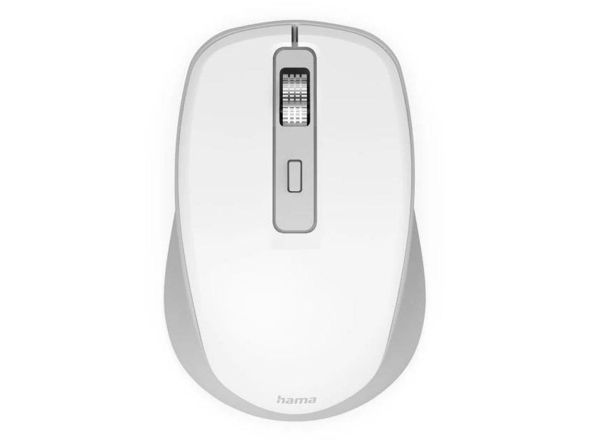 Hama Wm-450, Højre Hånd, Optisk, Rf Trådløs + Bluetooth, 1600 Dpi, Hvid