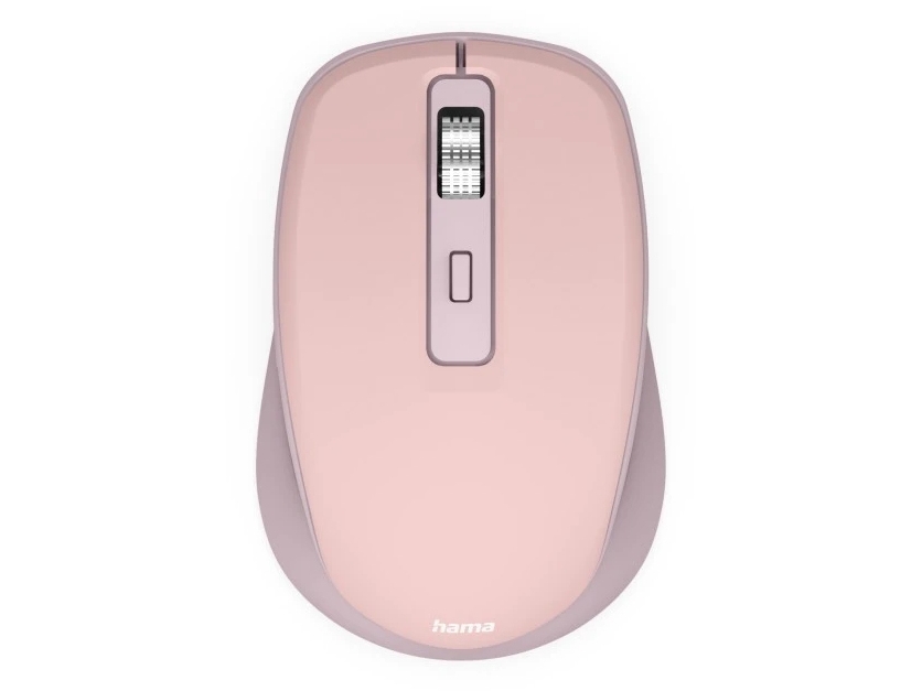 Hama Wm-450, Højre Hånd, Optisk, Rf Trådløs + Bluetooth, 1600 Dpi, Lyserød