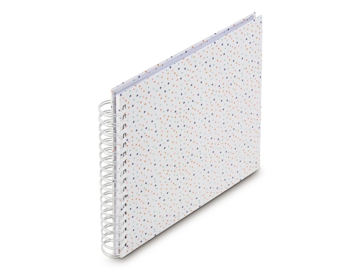 Hama Confetti, Flerfarvet, 100 Ark, Spiral Indbinding, 100 X 150 Mm, Hvid, 50 Ark