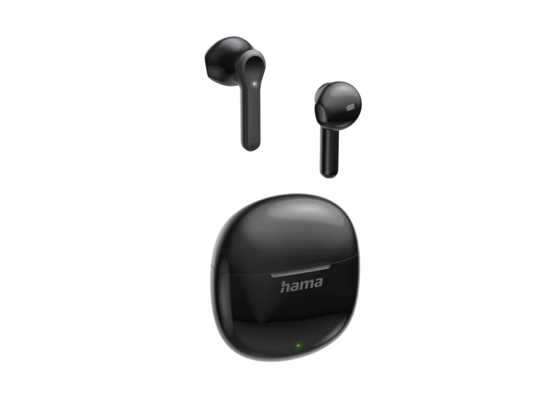 Hama Action One, True Wireless Stereo (Tws), Opkald/Musik, 20 - 20000 Hz, 34 G, Headset, Sort