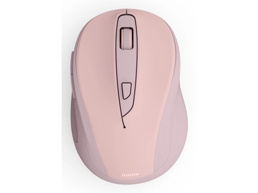 Hama Wm-400, Højre Hånd, Optisk, Rf Trådløst, 1600 Dpi, Lyserød
