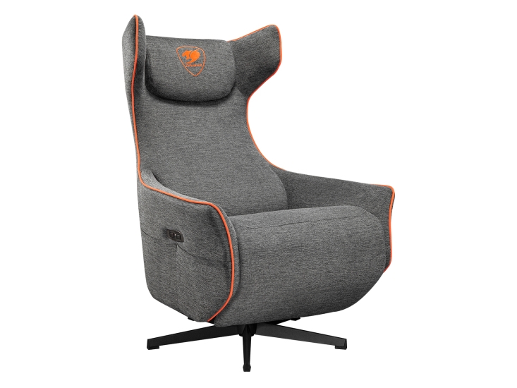 Cougar Gaming Sofa Magus, Gaming-Sofa, 150 Kg, Gepolsterter Sitz, Gepolsterte Rückenlehne, Grau, Grau