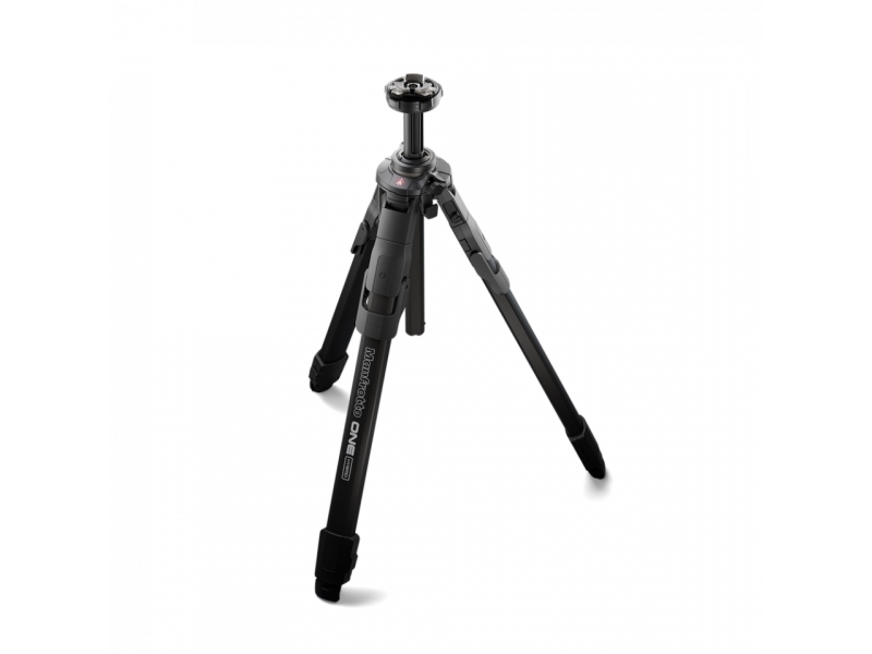 Manfrotto One Alu Hybrid Tripod, 3 Leg(S), Black, 170.5 Cm, 3.55 Kg