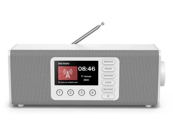 Hama Dr2002, Personligt, Digital, Dab, Dab+, Fm, 10 W, Tft, 10,9 Cm (4.3")