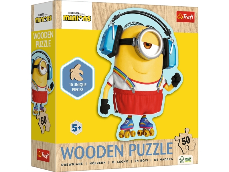 Trefl Puzzle 50 Kontur Crazy Minion Trefl