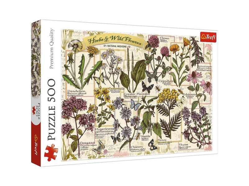 Trefl 37478, 500 stk, Flora