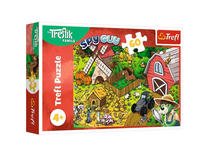 Trefl 17402, 60 Stück(E), Cartoons, 4 Jahr(E)