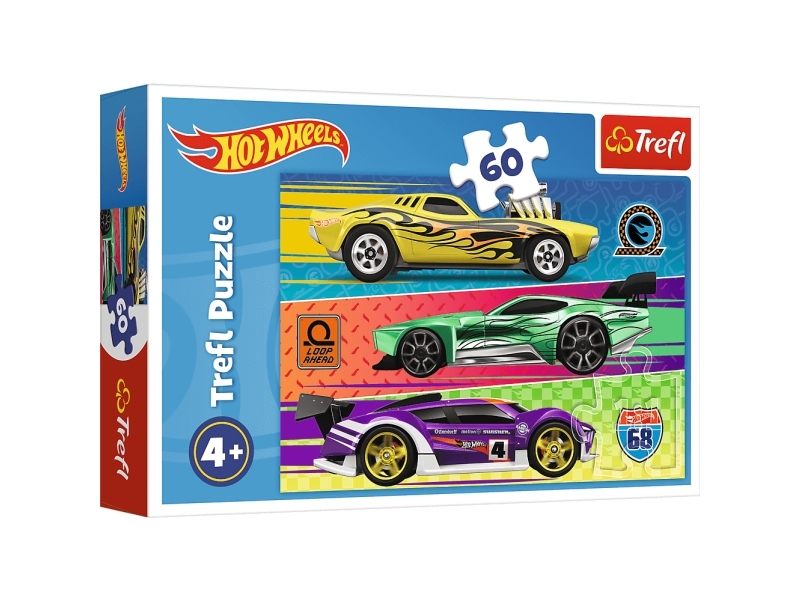 Trefl 17389, 60 Stück(E), Fahrzeuge, 4 Jahr(E)