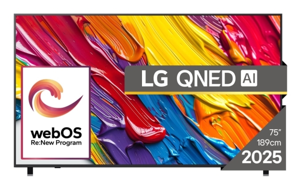 Lg Qned Ai 75Qned84a3c, 190.5 Cm (75"), 3840 X 2160 Pixels, Qned, Smart Tv, Wi-Fi, Black