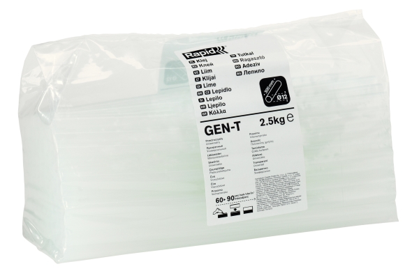 Rapid 12 mm Limstavar för professionellt bruk - Universal GEN-T, Låda, 2,54 kg, 310 mm, 120 mm, 150 mm | Kontorsmaterial - Lim - Övriga | GameStuff
