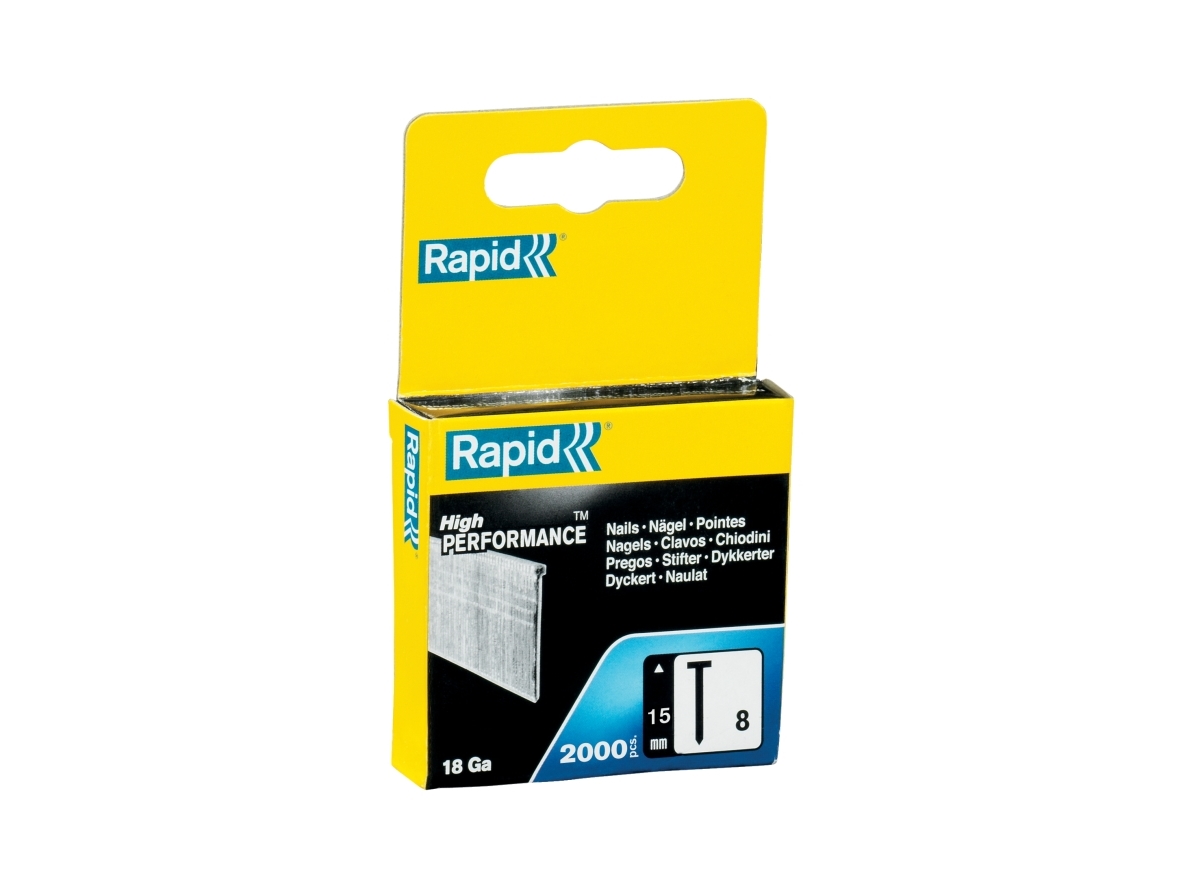 Rapid 5000811, Versenknagel, Galvanisiertes Metall, Stahl, 15 Mm, 1,2 Mm, 16 Mm