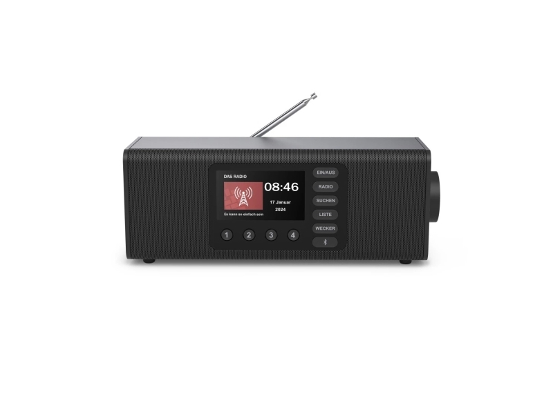 Hama Dr2002, Personligt, Digital, Dab, Dab+, Fm, 10 W, Tft, 10,9 Cm (4.3")