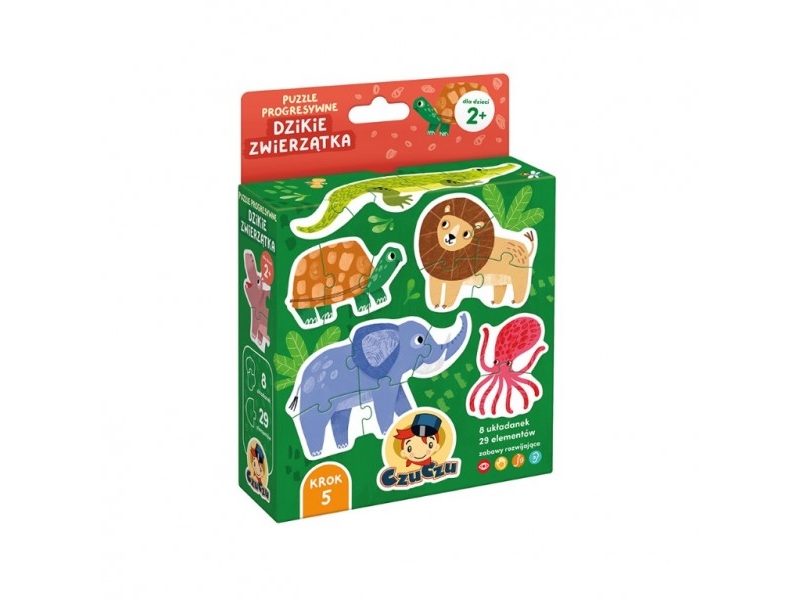 Czuczu Progressive Puzzle Wildtiere 94171