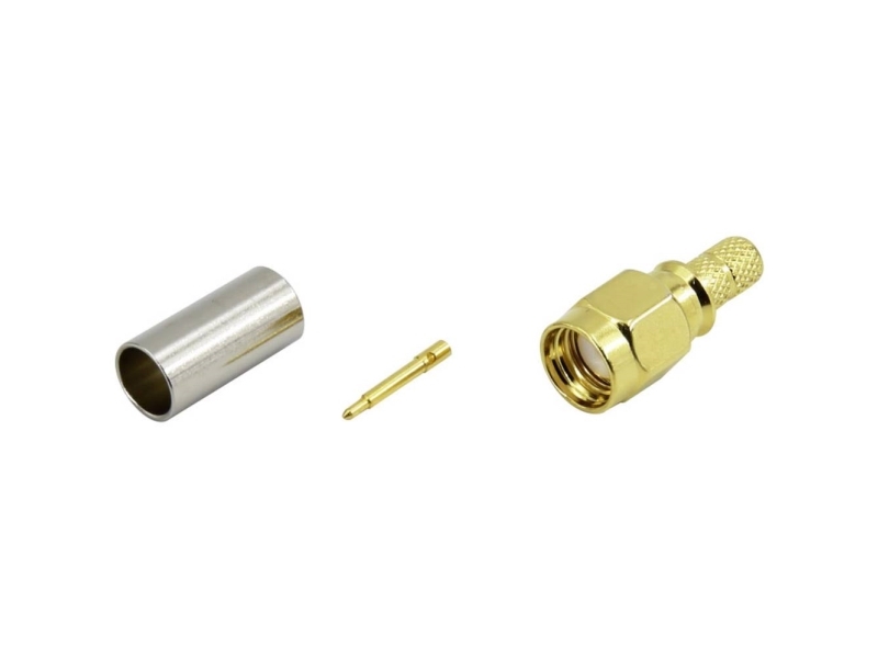 Conrad Components 1493153 Sma-Stecker Stecker, Gerade 50 ? 1 Stück