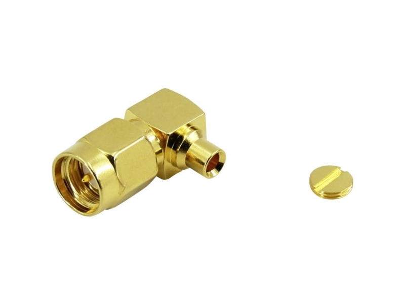 Conrad Components 1493154 Sma-Stikforbindelse Stik, Vinklet 50 ? 1 Stk