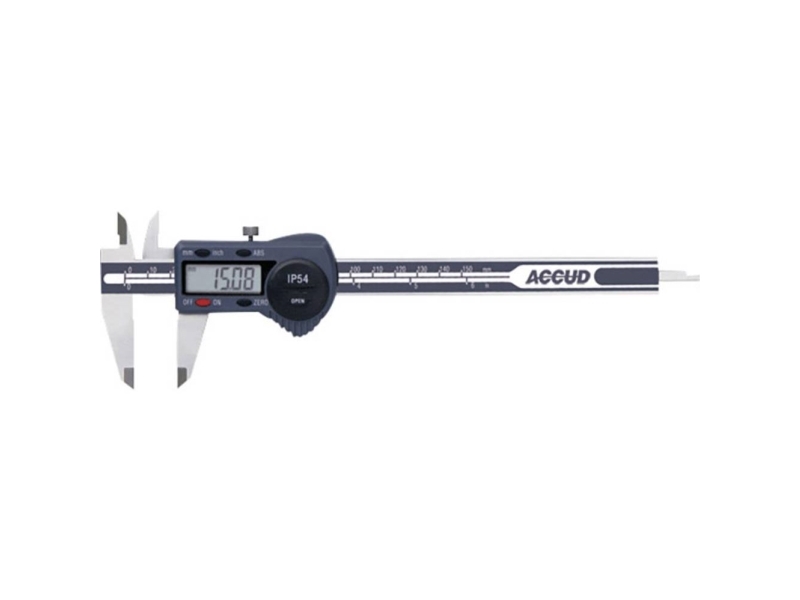 Basetech 9440885 Digital skydelære Kalibreret (DAkkS) 200 mm IP54