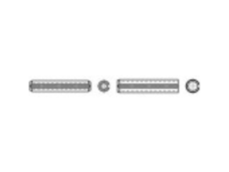 TOOLCRAFT TO-422739 Putkitapit (Ø x L) 16 mm x 18 mm Jousiteräs 25 kpl