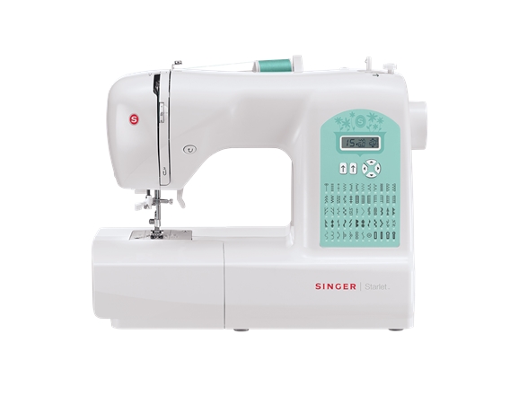 Singer Starlet, Automatische Nähmaschine, Sägen, 1 Schritt, Lcd, Tasten, 5 Mm