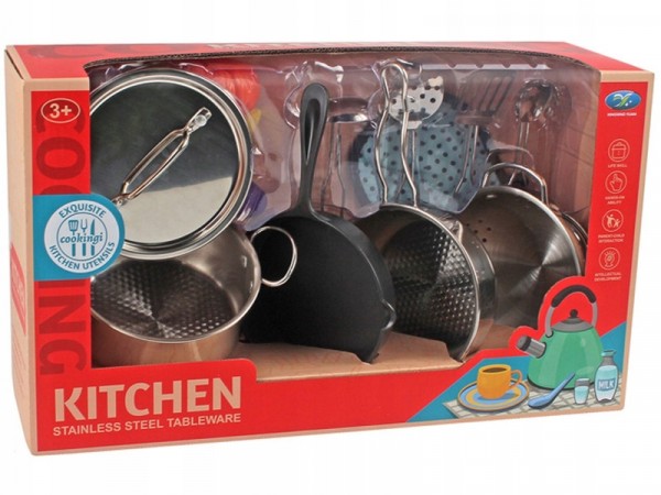 Metallredskap 17 delar ASKATO | Leksaker - Rollek - Leksakskök och mat | GameStuff