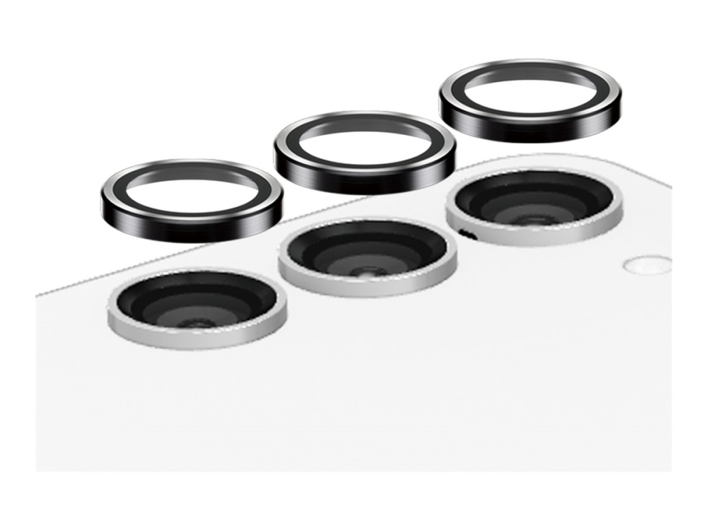 Panzerglass Hoops Kameraschutz Schwarz Samsung Galaxy S23 Fe, Samsung, Samsung - Galaxy S23 Fe, Trockene Anwendung, Kratzresistent, Schockresisten