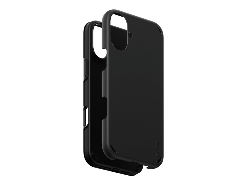 Panzerglass Care By Double Defense Case Schwarz Iphone 16 Plus, Cover, Apple, Apple - Iphone 16 Plus, Schwarz