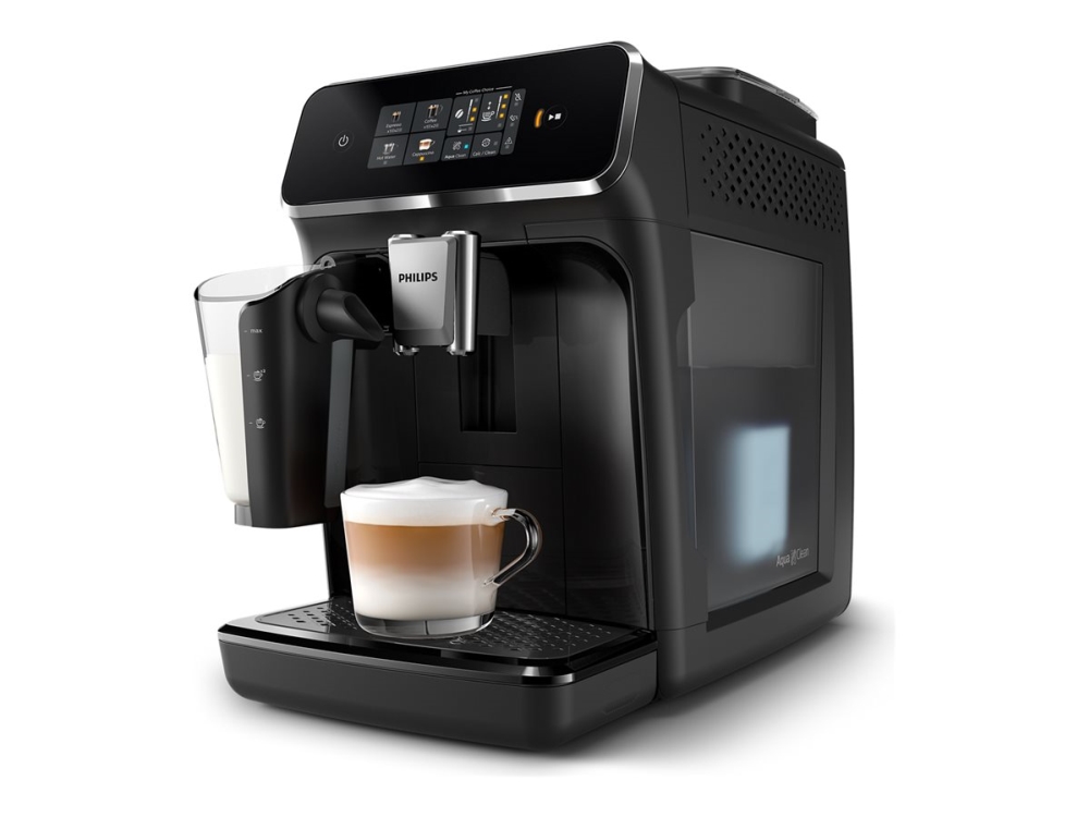 Philips Series 2300 Ep2331 Kaffeevollautomat, Espressomaschine, Kaffeebohnen, Eingebautes Mahlwerk, Schwarz