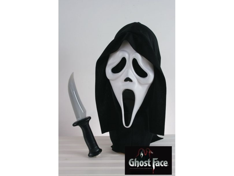 Ghost Face Maske Og Kniv